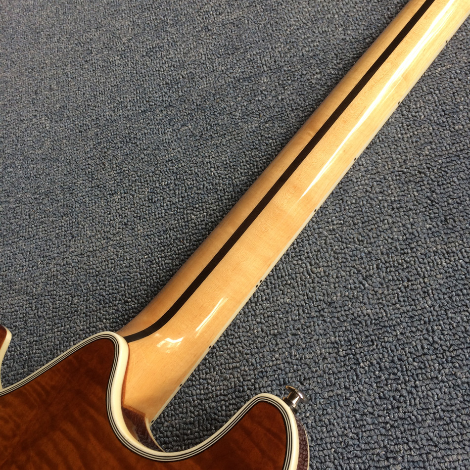 Custom F Hole Rosewood Fingerboard Electric Guitar in Kinds Color