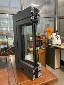 Quality Thermal Break Aluminum Windows Energy Saving Double Glass Window wholesale