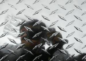 Quality Lightweight Diamond Metal Sheet 6061 T6 Aluminum Plate With 1.6mm - 6.0mm Thickness wholesale