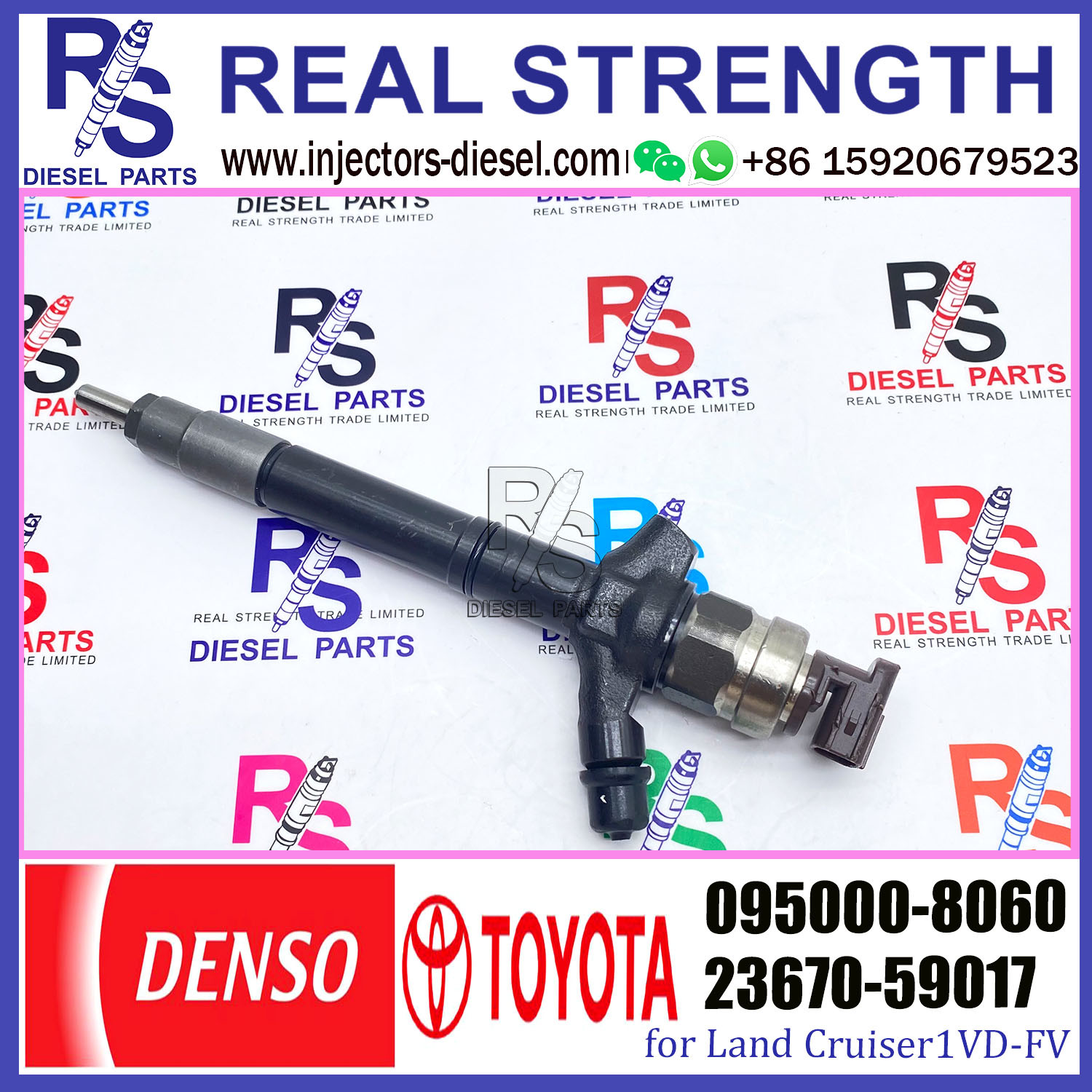 Common rail injector 095000-8060 095000-9770 23670-51040 DLLA155P971 Nozzle for 0950008060 0950009770 2367051040