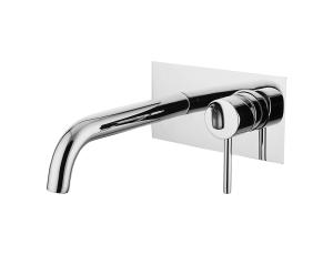 Quality Polished Surface Chrome Finish Concealed Shower Mixer For bathroom T80010 wholesale