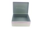 4 Color Print 0.23mm 0.25mm Tinplate Metal Gift Boxes