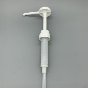 Quality White Food Jam Pump Plastic Coffee Syrup Distributor Pump 30CC 25CC wholesale