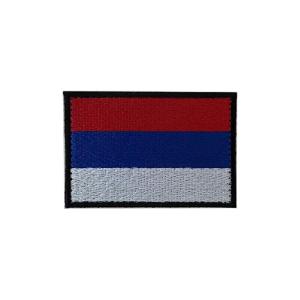 Quality Miliatry Uniform Clothing Embroidered Patches Customized National Flag】、 wholesale