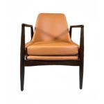 Wholesale Modern Durable Solid Wood PU Leather Living Room Hotel Furniture Chair
