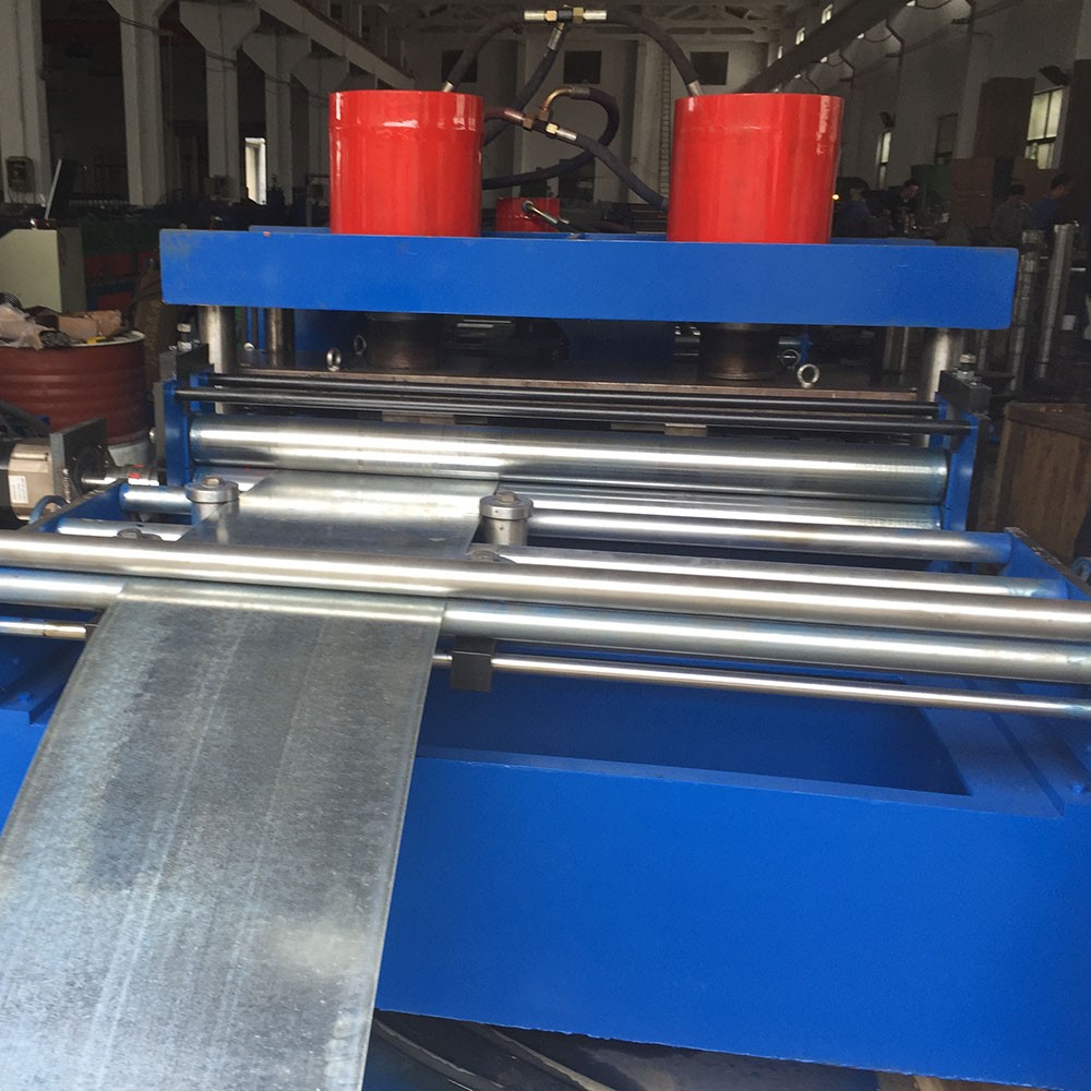 Blue And Red Cable Tray Roll Forming Machine Durable Using Good Performance