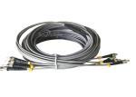 4 Cores Armored Fiber Optic Patch Cord ST to ST Rodent Resistant