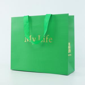 Quality Luxury Gift Custom Logo Paper Bag With Rope Handle wholesale
