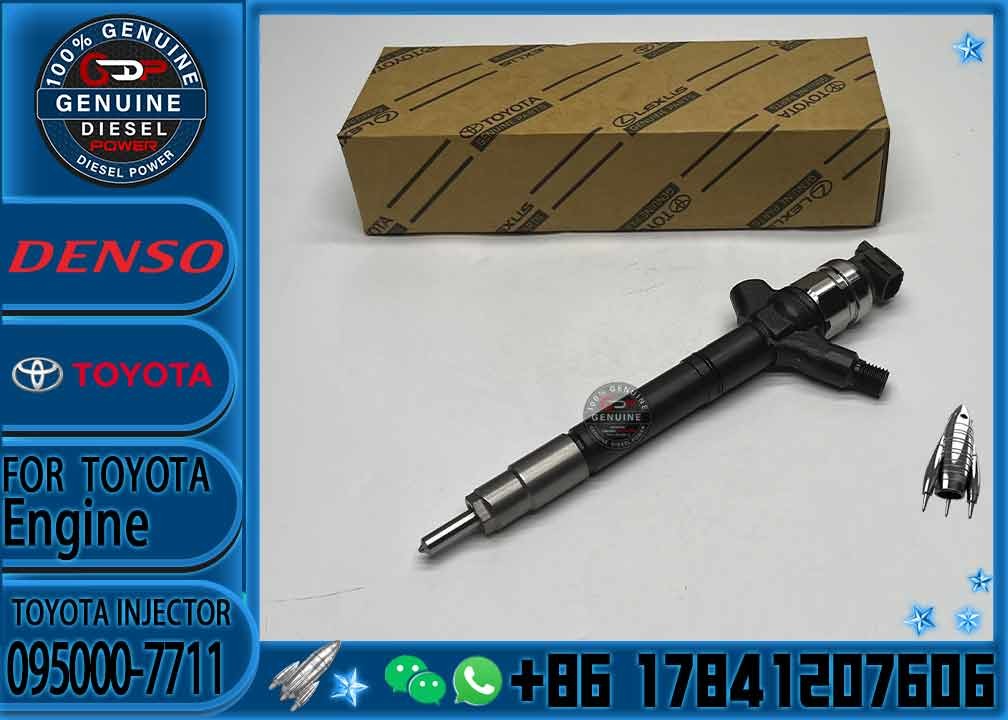diesel fuel engine injector 095000-7711 23670-59036 for TOYOTA engine 095000-7710 23670-59035 095000-7711 23670-59036