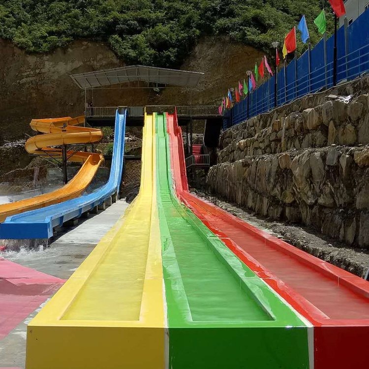 Indoor Outdoor Playground Amusement Fiberglass Water Slide