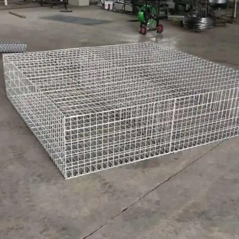 Galvanized Welded Gabion Boxes Wire Mesh Baskets Stone Cage for Custom Requirements