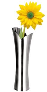 Quality Heart Stainless steel flower vase SHKT-4112,metal vase wholesale