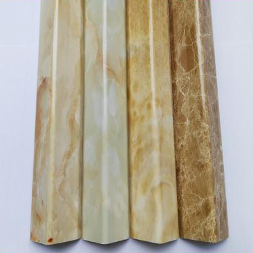 Twin Screw PVC Imitation Marble Sheet Extrusion Line with 38CrMoALA Screw Material