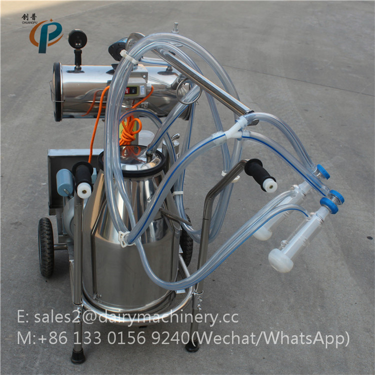 HL-JN01 Goat and Sheep Milking Machine with One Milking Bucket Group