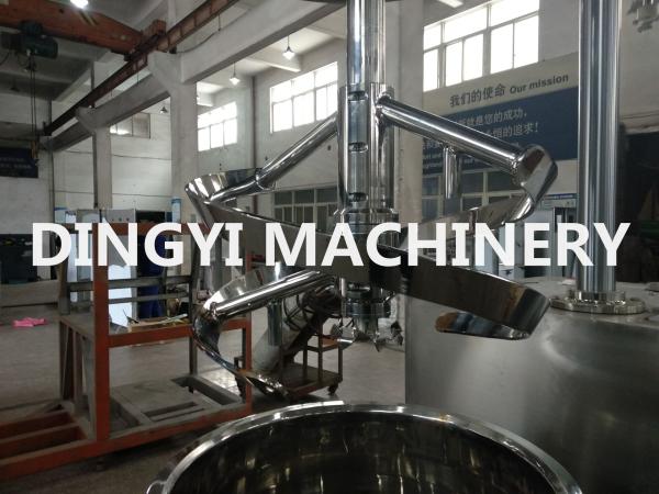 Jet Type Lotion Mixer Machine High Shear 100L Stainless Steel 316L Emulsion