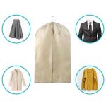 Business Black Quilted 80gsm 60x100cm Non Woven Suit Cover
