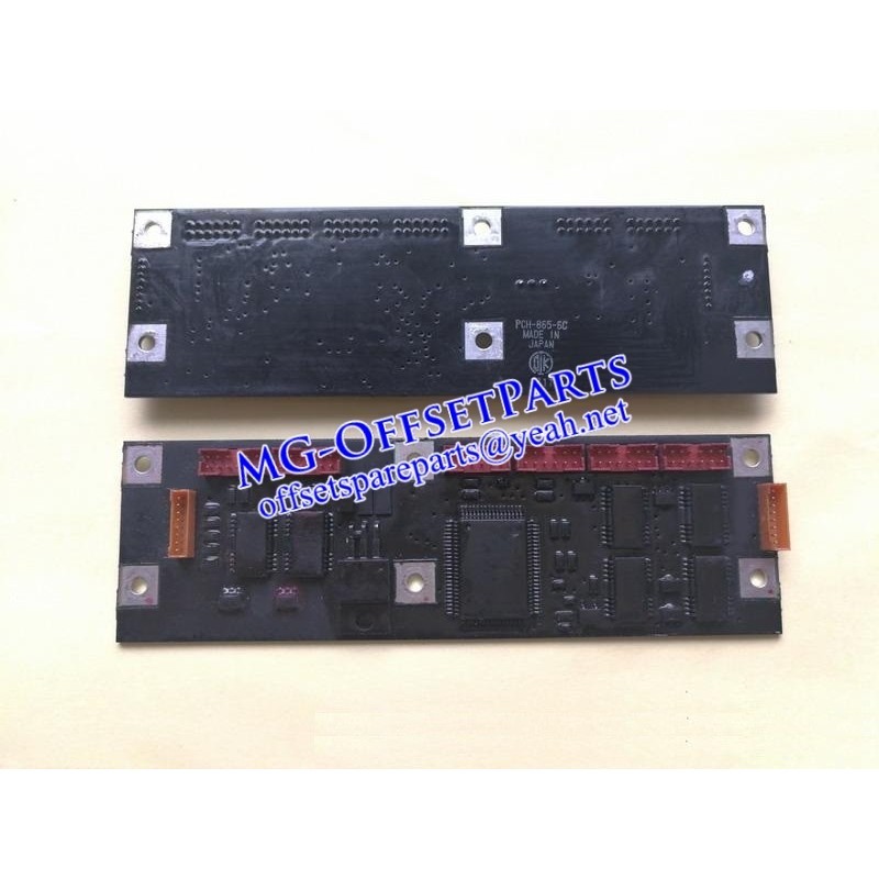 5ZE6701020,5ZE-6701-020, PCH-865-6, KOMORI INK KEY DRIVE BOARD, KOMORI USED PARTS