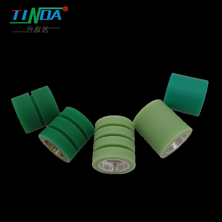 350 Celcius Temperature Resistance Flexible Cylindrical Rubber Press Rollers For Various Applications