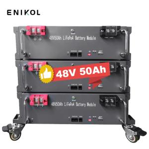 Quality Smart BMS Lithium 50ah 48V Solar Battery 16S1P Rack Mount Lifepo4 Battery wholesale