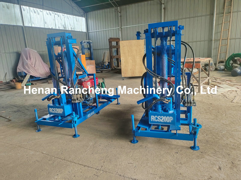 150m Deep Hydraulic Water Drilling Machine With Percussive And Rotating Type