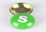 Children Sweets Gift Packaging Small Tin Containers , Pill Shaped 78 x 45 MM