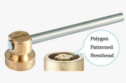 1206 FxF Double Shut-off Brass Ball Valve set Sizes DN20 DN25 DN32 Magnetic /Polygon headed /Mech. Code Lockable Design 1