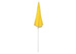 Yellow Steel Windproof Beach Umbrella Double Needle Process With Flap