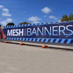 Custom Logo Outdoor Advertising Banner Polyester Sport Event Banner