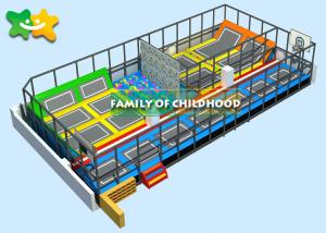 Quality Adventure Alititude Childrens Outdoor Trampoline 162 ㎡ Space High Safety wholesale