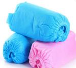 Polythene Laboratory Disposable Footwear , Skid Resistant Shoe Covers