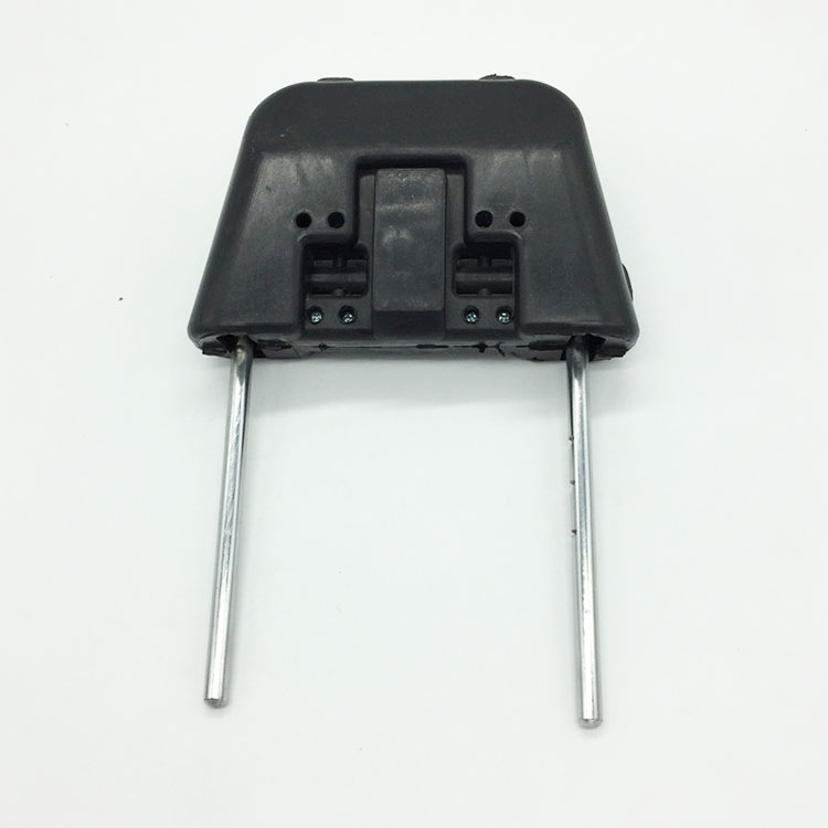Adjustable on height angle car seat headrest inner parts auto seating head rest plastic frame campervan seats accessories