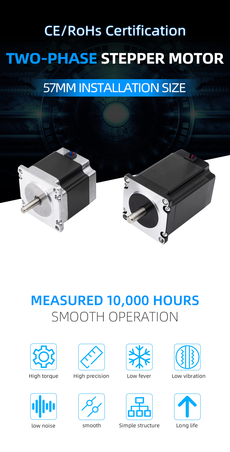 Highly Durable Hybrid Nema 17 Stepper Motor With Driver Controller for Your Projects
