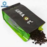 Printed Heat Seal Vacuum Zipper 150gsm Packaging Coffee Bags