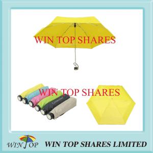 Quality Solid Color Assorted Strong Compact Umbrella wholesale