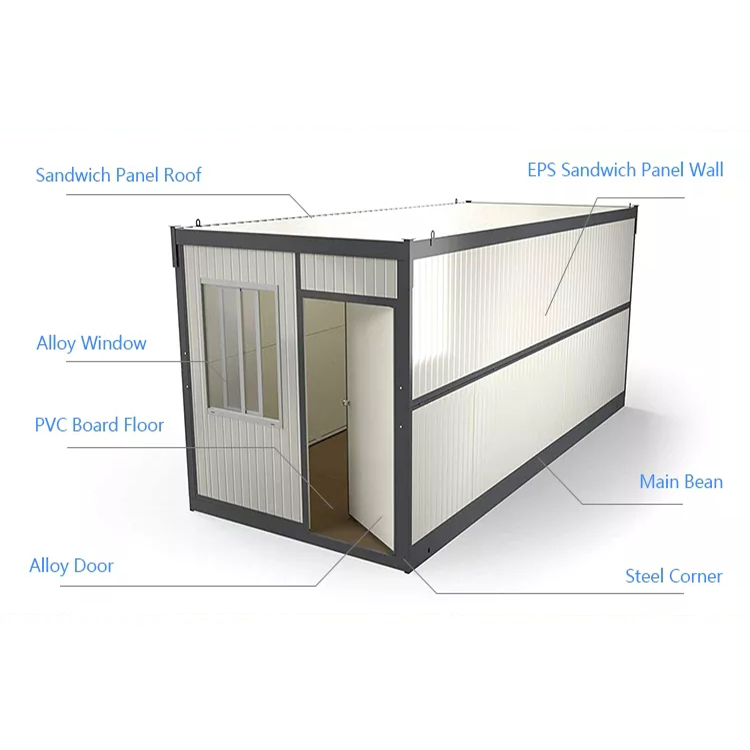 Customer Customization Prefab Container House Custom Design Easy Assembly Disassembly