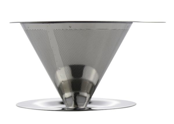 98MM Stainless Steel Coffee Dripper Paperless For Coffee Making , FDA / LFGB