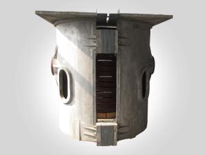 Quality Medium Frequency Aluminum shell furnace KGPS-3000KW / 5000kg wholesale