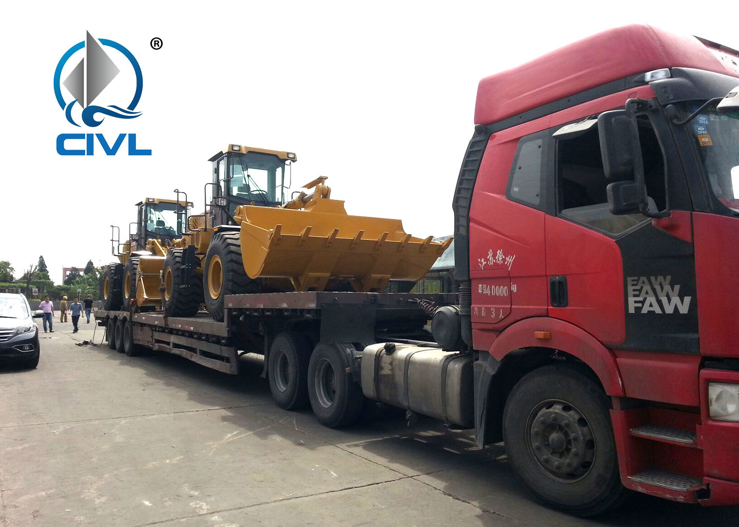 Model LW300KV Compact Wheel Loader With Bucket Volume 1.5-2.5CBM, Loading 3000kgs, 92KW Engine Power