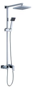 Quality Chrome Contemporary Single Handle Tub And Shower Faucet , ABS Top Shower HN-4E22 wholesale