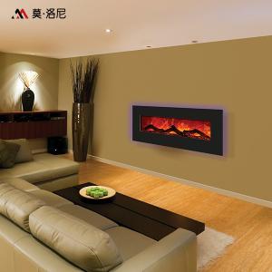 Quality 148cm Wall Mount Electric Fireplace Option Two Heating Levels 220-240Voltage wholesale
