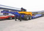 60ton Heavy Duty 3-Axles Lowboy Trailer Low Bed Semi-Trailer for Goods Transport