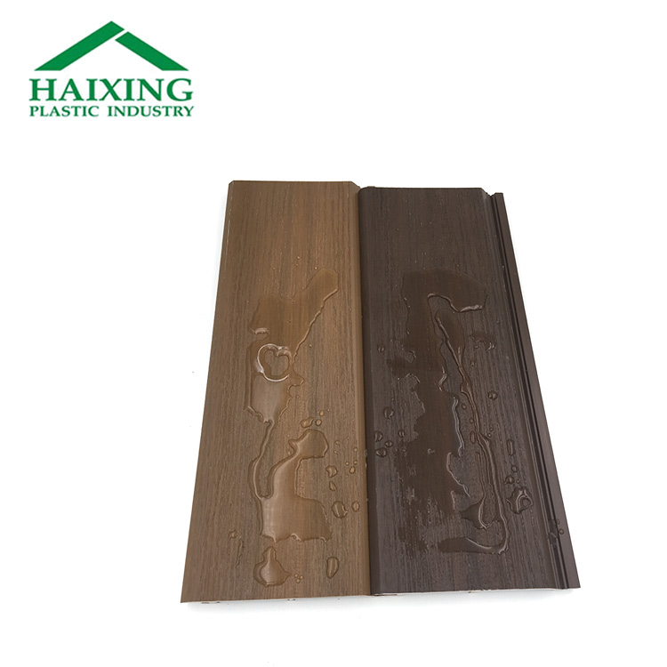 100*10mm Decorative Foam PVC External Cladding Wall Panel in PC Surface