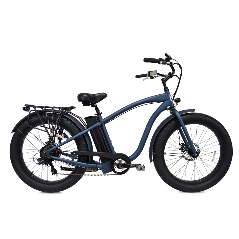 High Torque Electric Fat Tire Ebike with 7 Speed Gears and Optional 48V 13Ah Battery