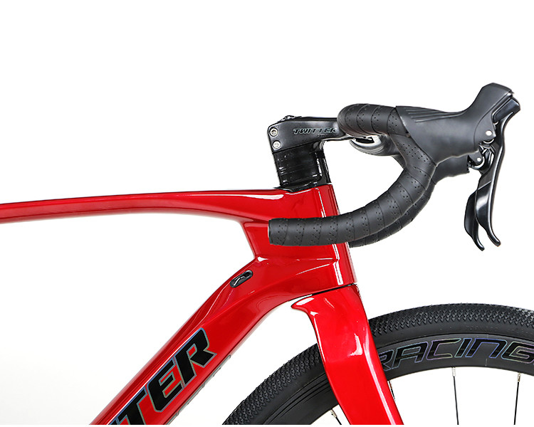 PU Belt 51cm Frame Carbon Road Bike GRAVEL V3 Disc Thru Axle 700×38C RS Hubs