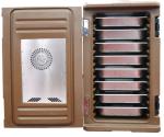 120L Heated Food Pan Carrier , Insulated Food Carrier With Wheels