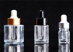 Quality Gold Top Essential Oil Child Proof Glass Dropper Bottles For 20Ml Capacity wholesale