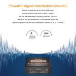 30HZ HDMI In Splitter 1.4A 5V USB Power Supply For HDTV Retail