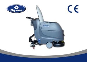 Rotary Walk Behind Floor Scrubber Dryer , Hardwood Floor Cleaning Machine