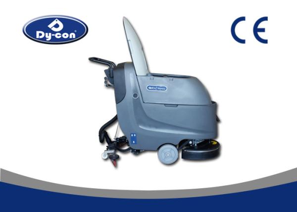 Cheap Rotary Walk Behind Floor Scrubber Dryer , Hardwood Floor Cleaning Machine for sale