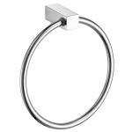 6.6 Inch Bathroom Towel Rings OEM Modern Polished Chrome Towel Bar Stainless